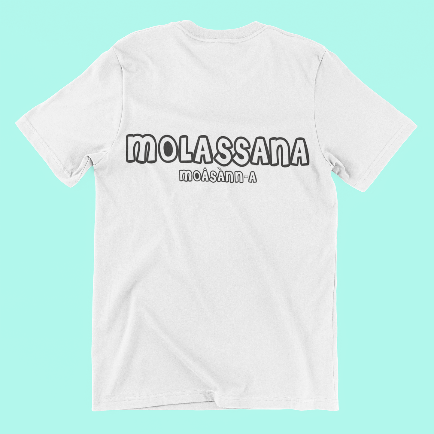 T-Shirt MOLASSANA in Zeneize